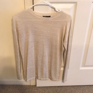 Tan with light sparkle long sleeve